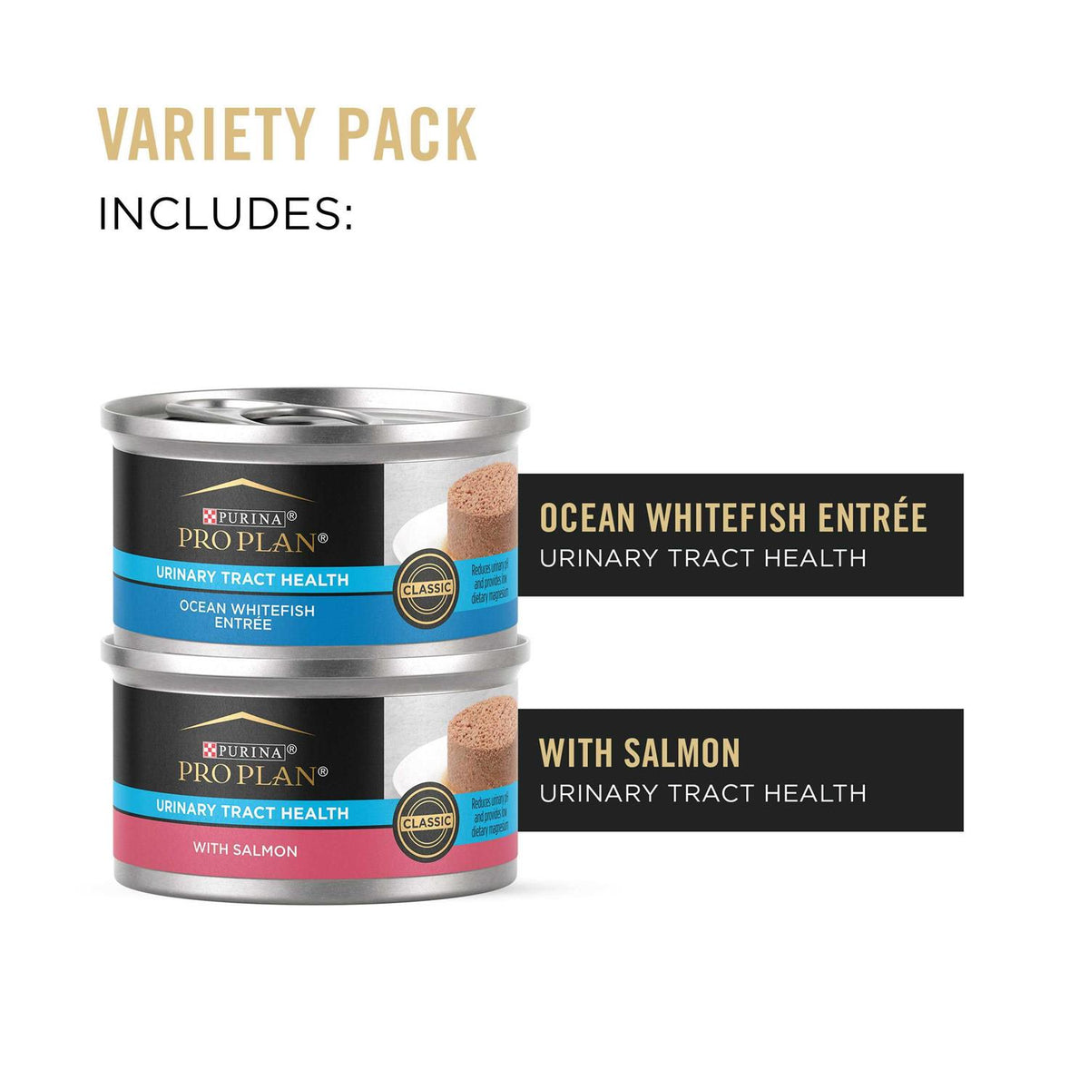 Specialized Urinary Tract Health Ocean Whitefish & Salmon Variety Pack Wet Cat Food B98311