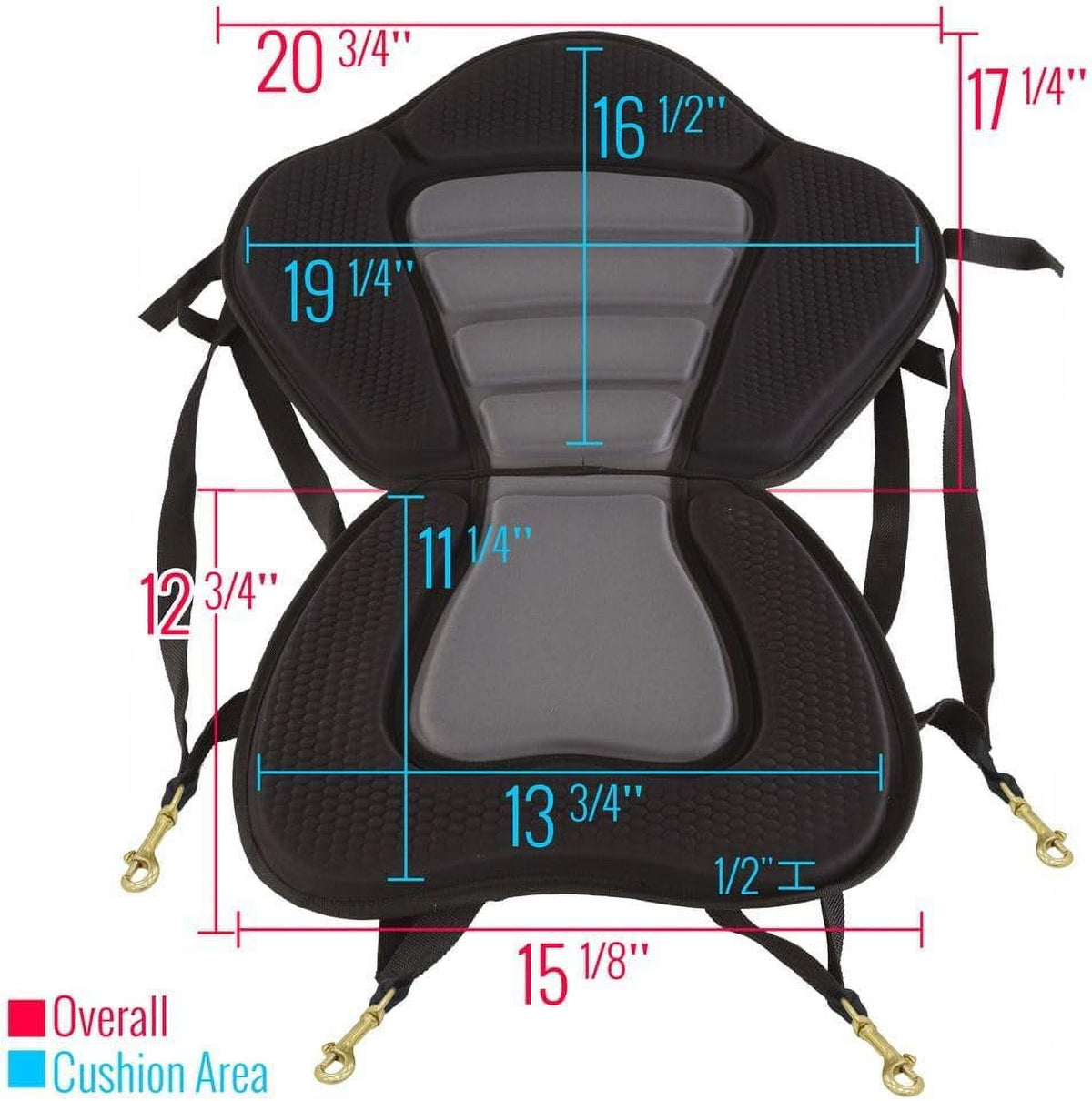 Padded Kayak Seat and Backrest F128