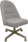 Ocean Beige Swivel Metal Dining Chair J71275