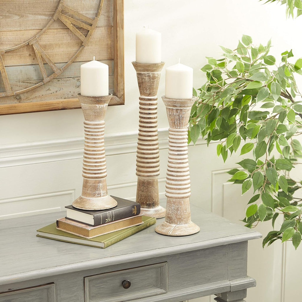 Brown Candle Holder W636427