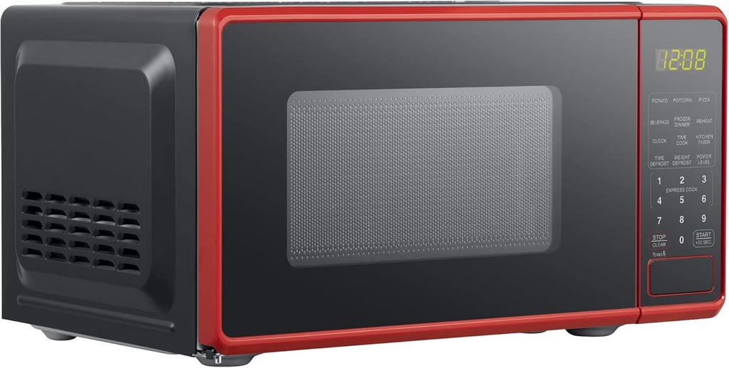 Compact Countertop Microwave Oven 0.7 Cu. Ft. 700-Watts with LED Digital Display U17661