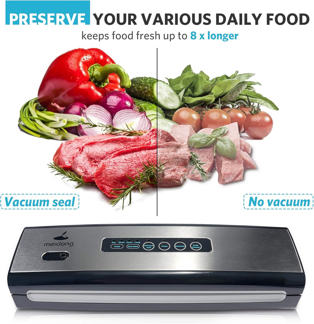 Compact Vacuum Sealer Machine with Starter Kit V25998
