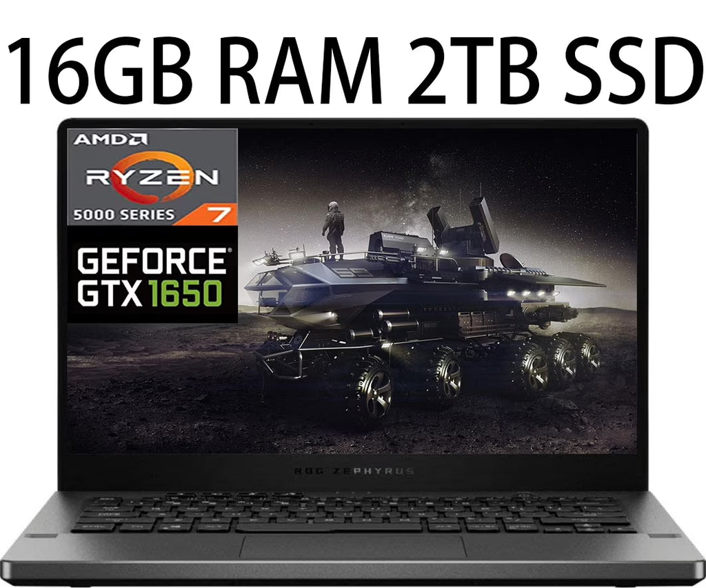14 Gaming Laptop, AMD Ryzen 7 5800HS, NVIDIA GeForce GTX 1650 Graphics, 16GB DDR4, 2TB PCIe SSD, 14.0" Full HD Display, Windows 11 J19489