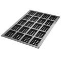 20 Compartment Silicone Waffle Baking Mold H749219