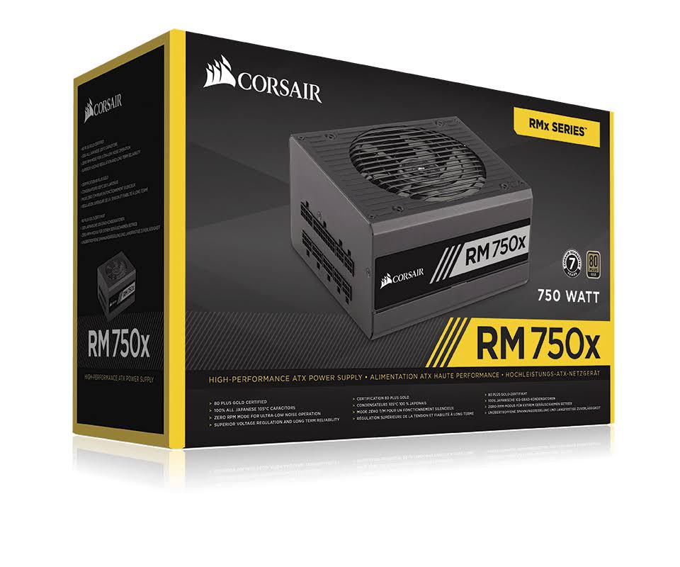 750W Fully Modular 80 Plus Gold Power Supply A373142