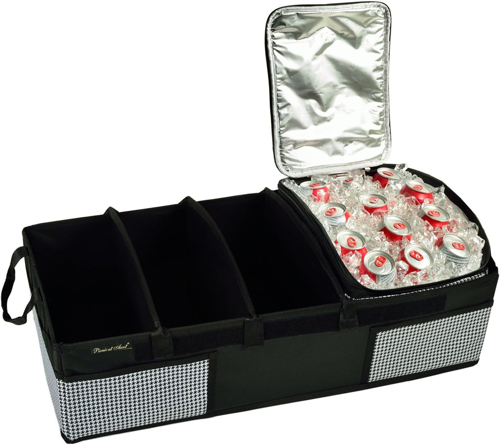 Rigid Base Trunk Organizer with 28 Can Cooler H2917