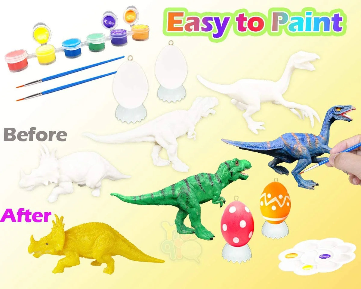Kids Dinosaur Painting Kit with Play Mat S204780