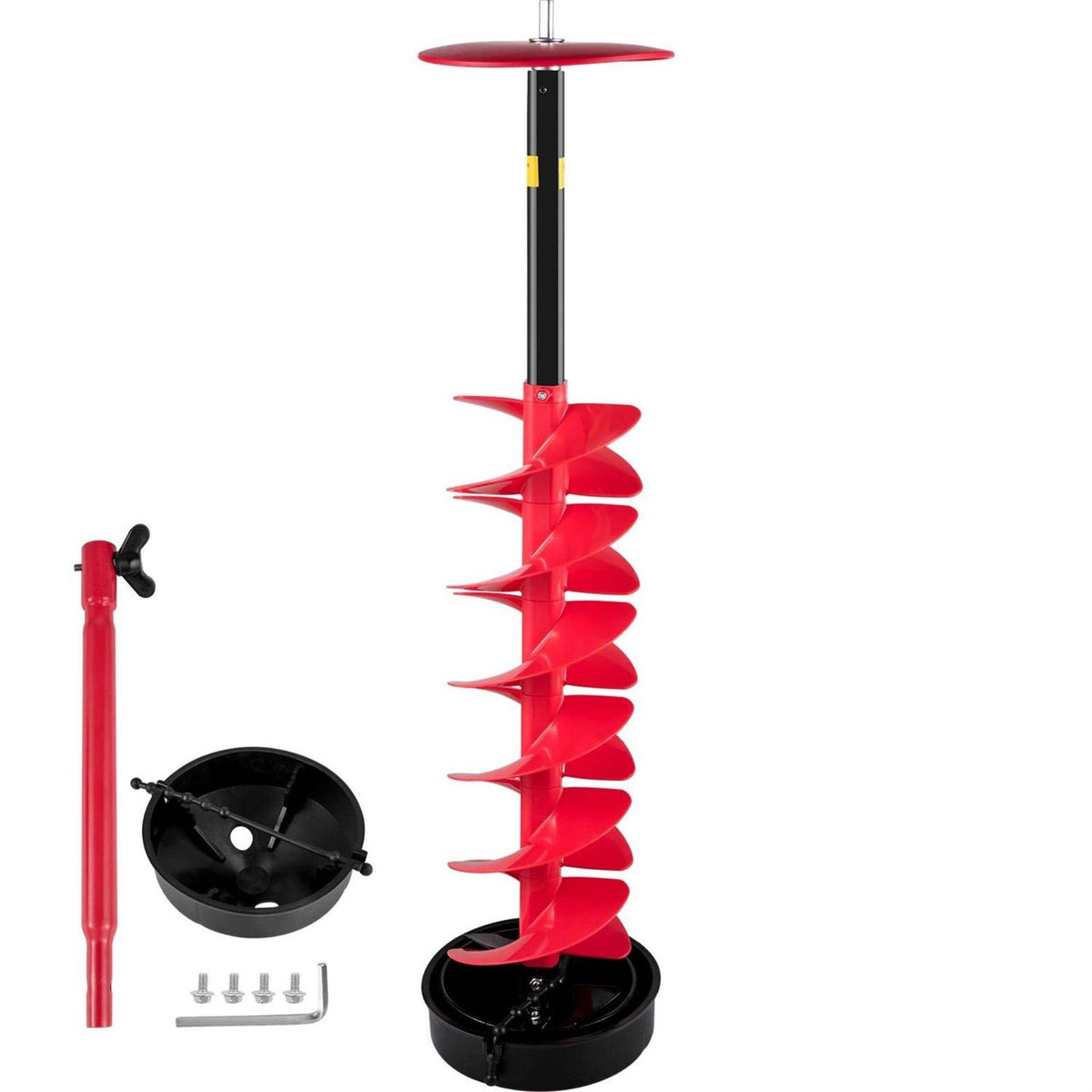 Red Nylon Ice Auger Bit 8”x39” B91550