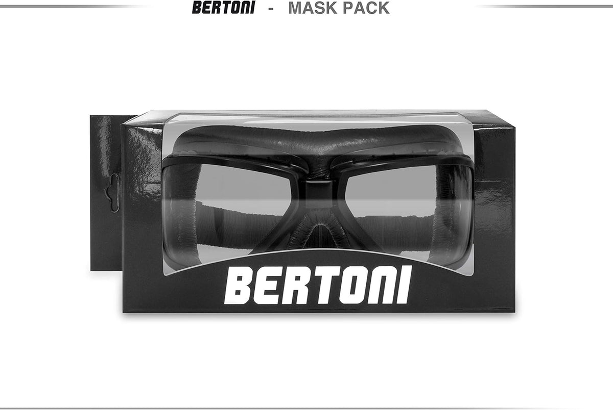 Motorcycle Vintage Goggles Antifog Anticrash Lenses Q47878