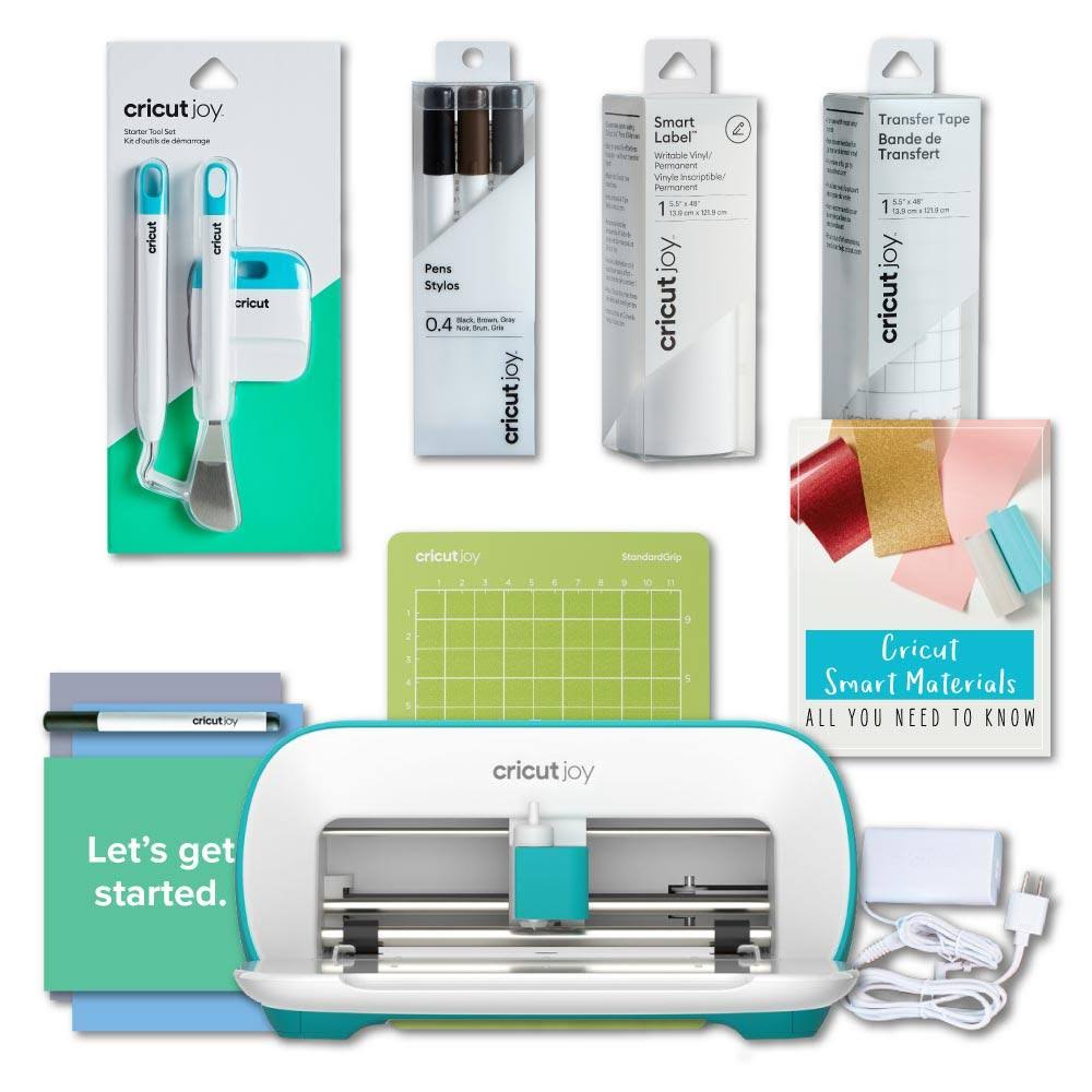 Cricut Joy Smart Machine with Writable Vinyl, Pens and Tools X77077