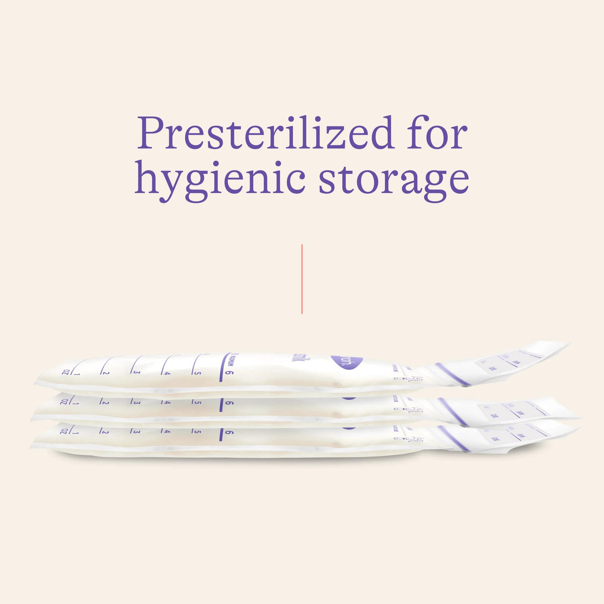 100 Ct Breastmilk Storage Bags L13705