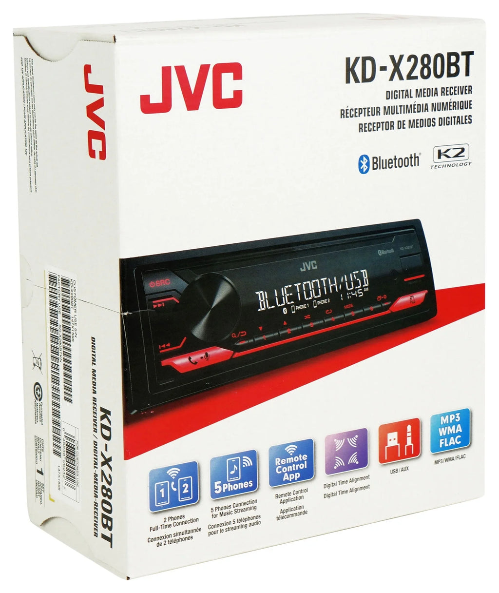 Single-DIN Digital Media Receiver with Bluetooth U4643