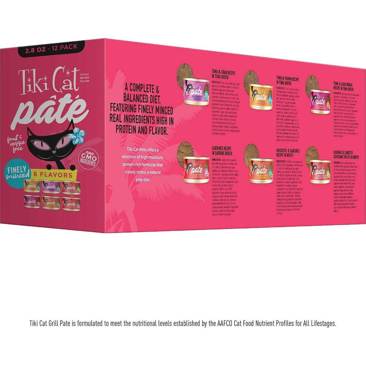 Wet Cat Food Variety Pack W170