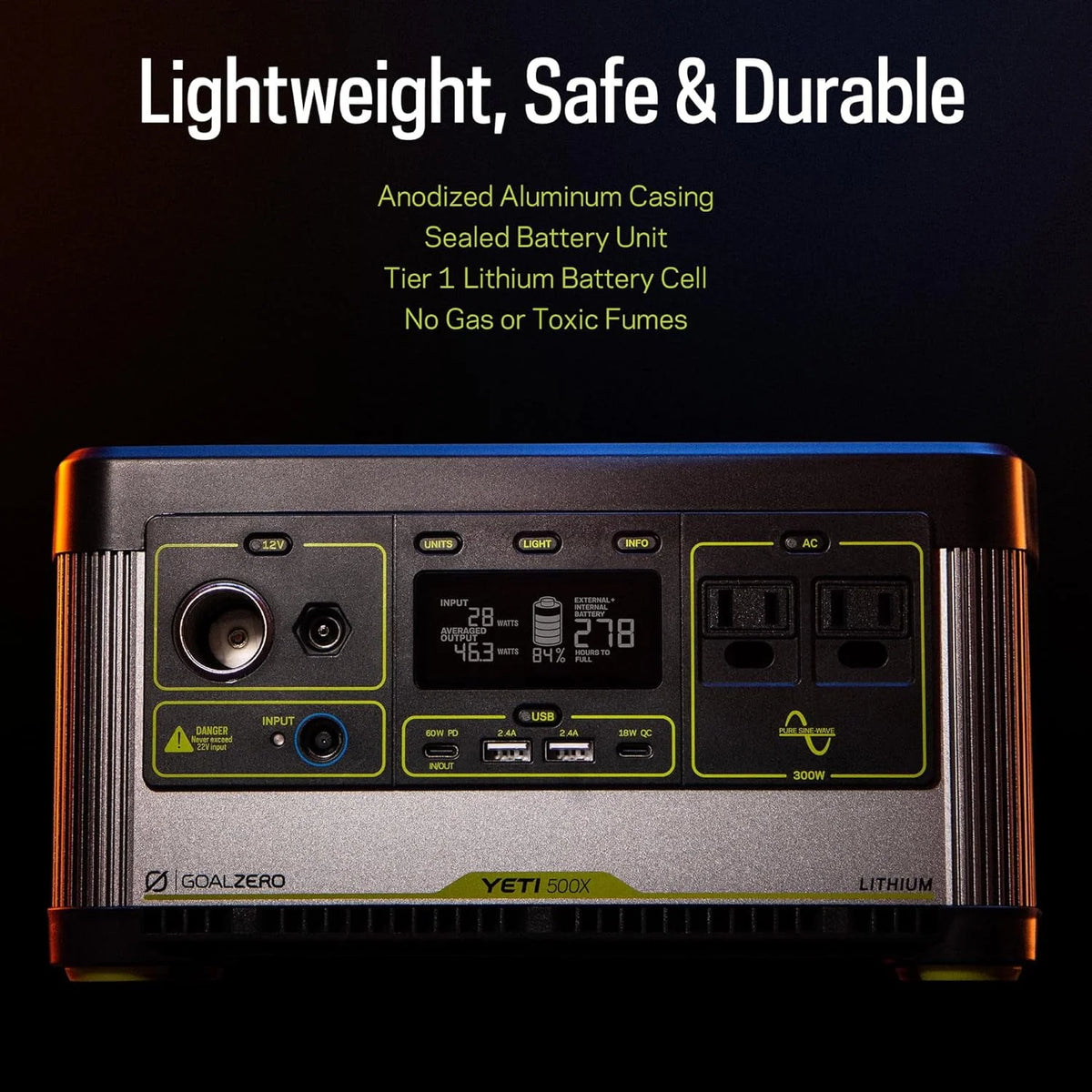 Portable Power Station with 50 Solar Panel P18957
