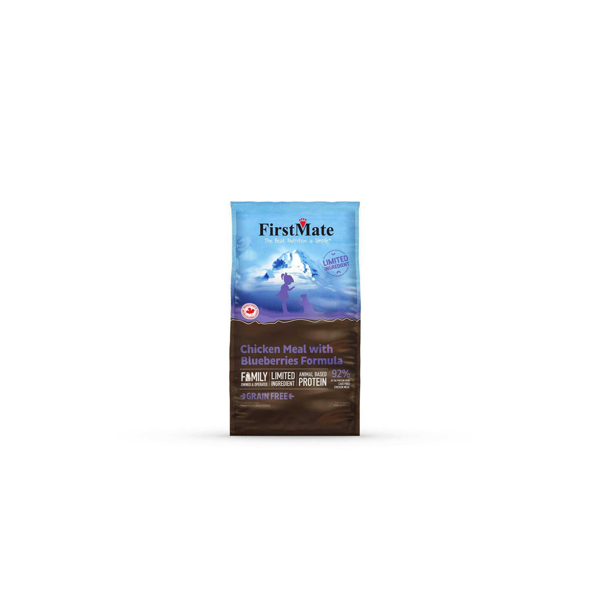Chicken Blueberries Limited Ingredient Dry Cat Food P1229