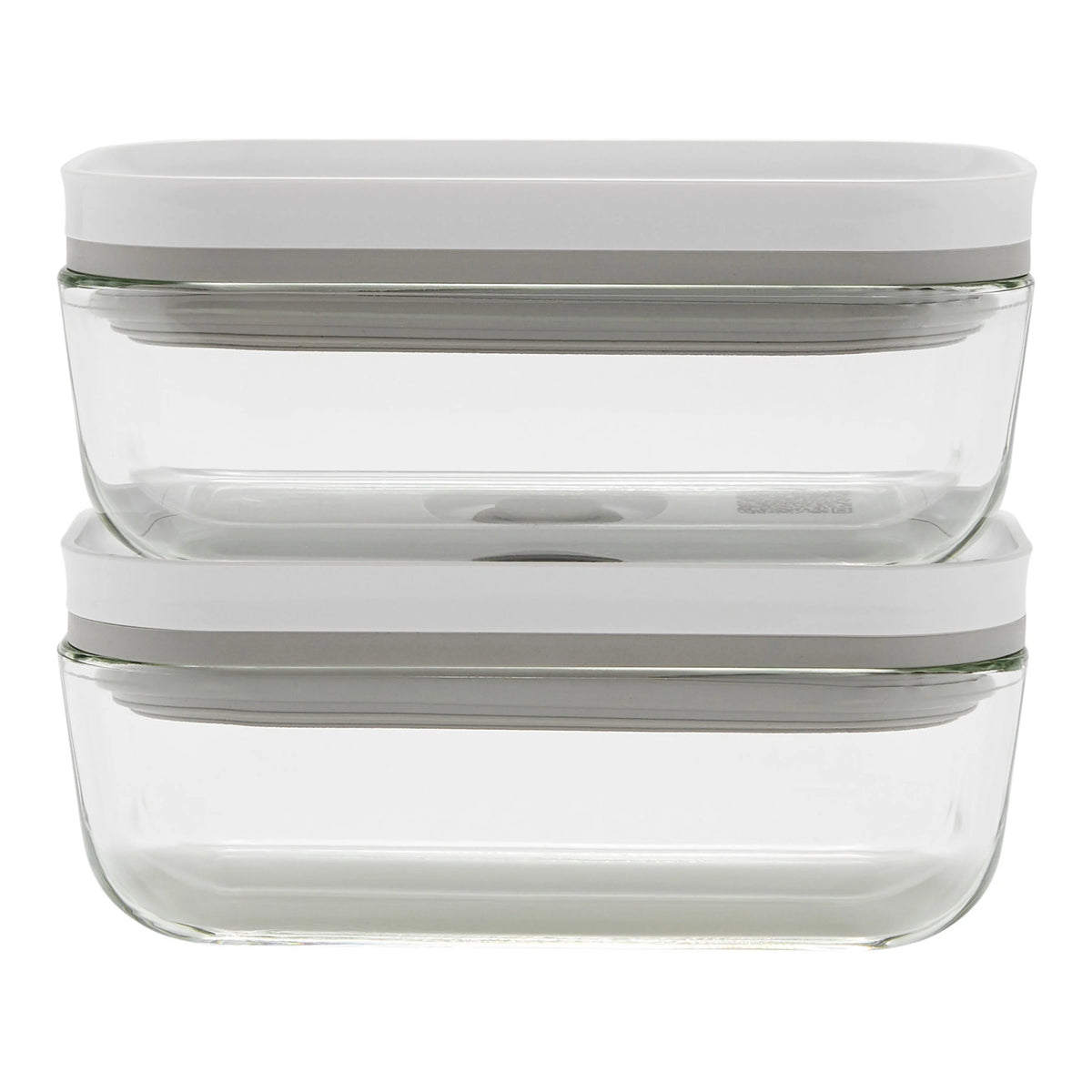 2pc Small Glass Vacuum Container Set C280379
