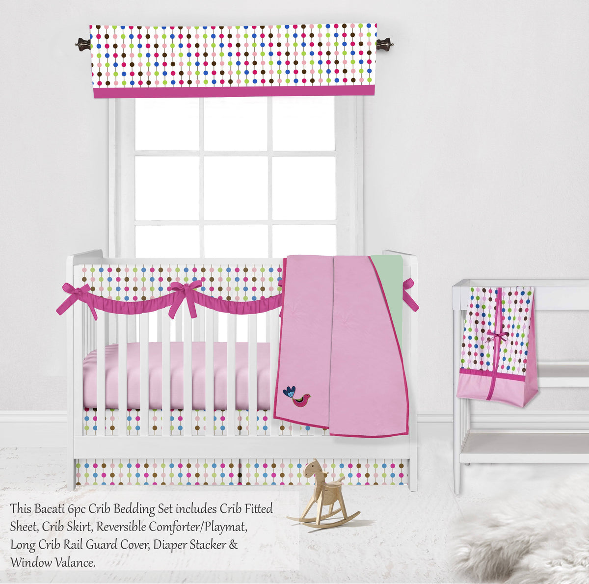 10 PC Crib Bedding Set R429