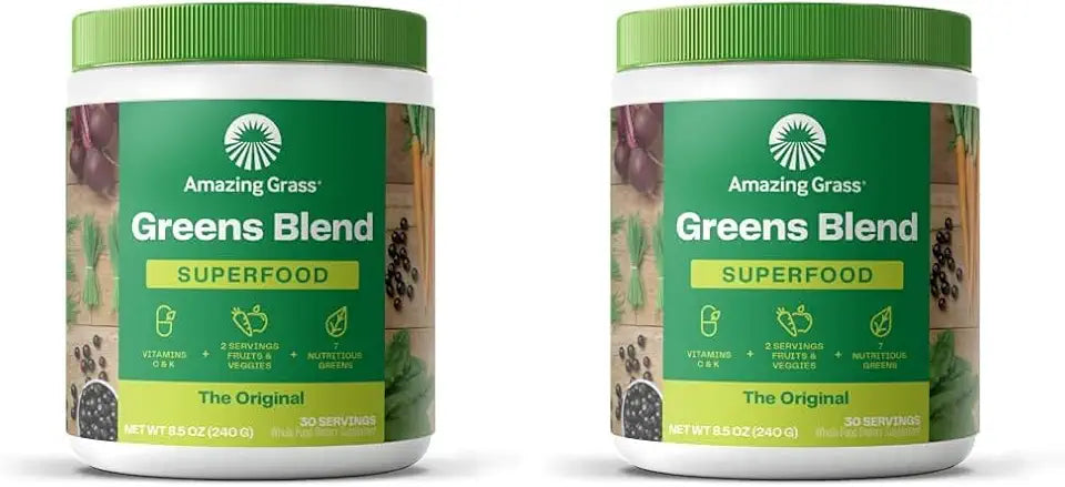 Greens Superfood Powder with Digestive Enzymes & Probiotics, 60 Servings H400330