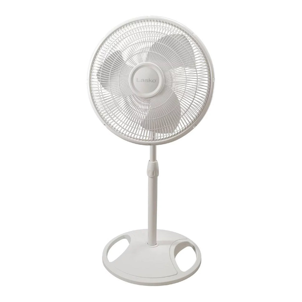 16" 3-Speed Oscillating Pedestal Fan, White X455588