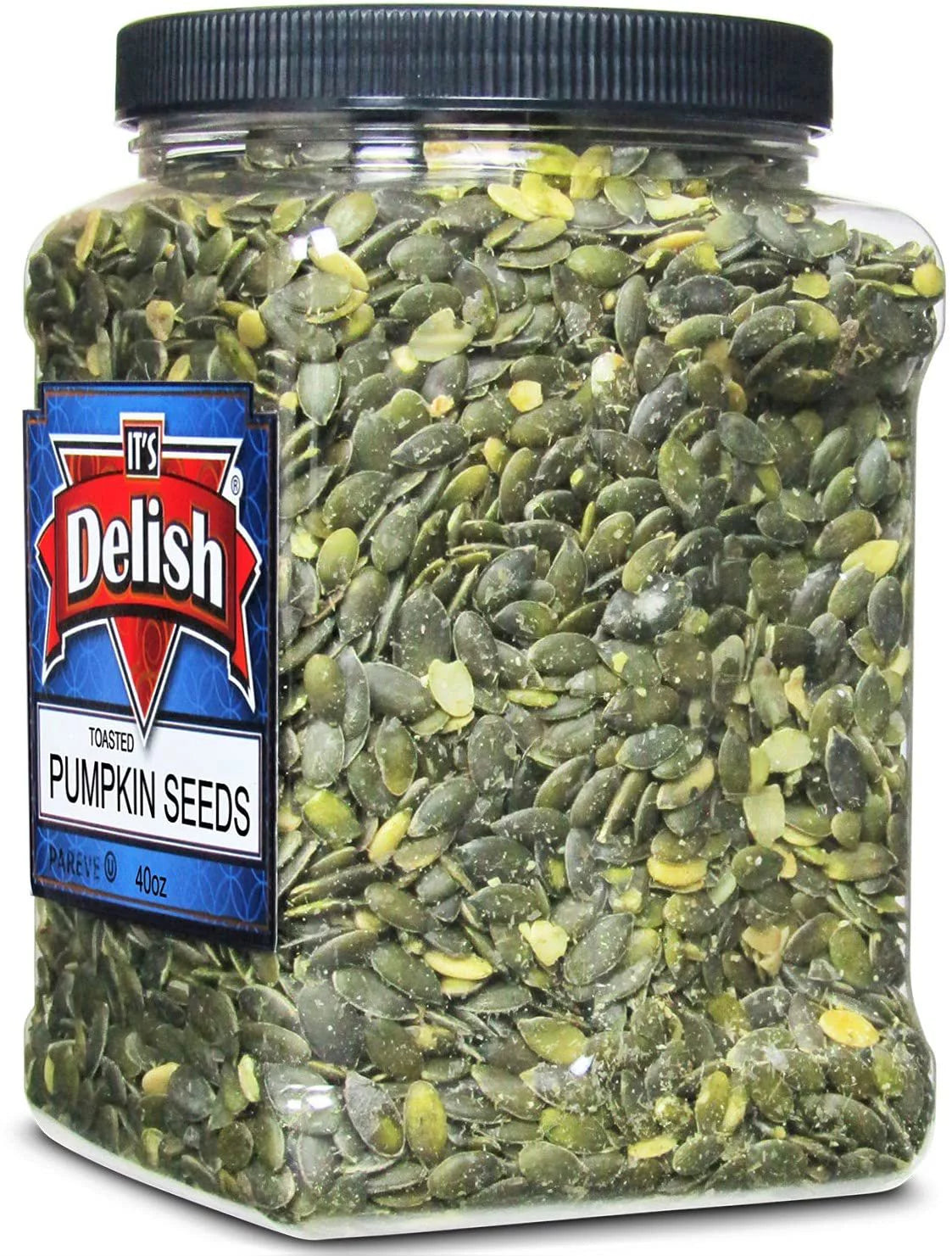 Toasted Unsalted Pumpkin Seed Kernels 40 Oz I319