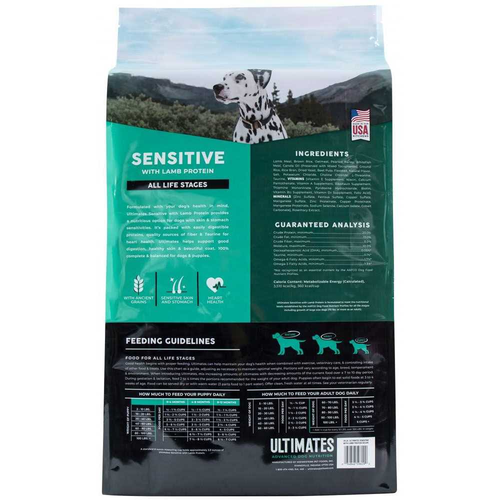 Sensitive Lamb Protein Dry Dog Food T45710