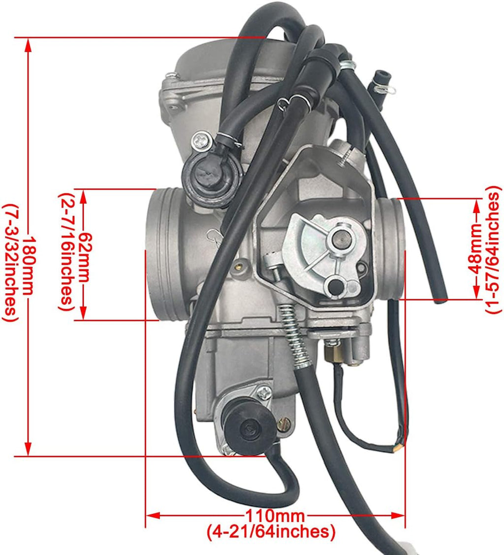 Carburetor for Honda TRX650 Rincon ATV, Pack of 2 Y7482