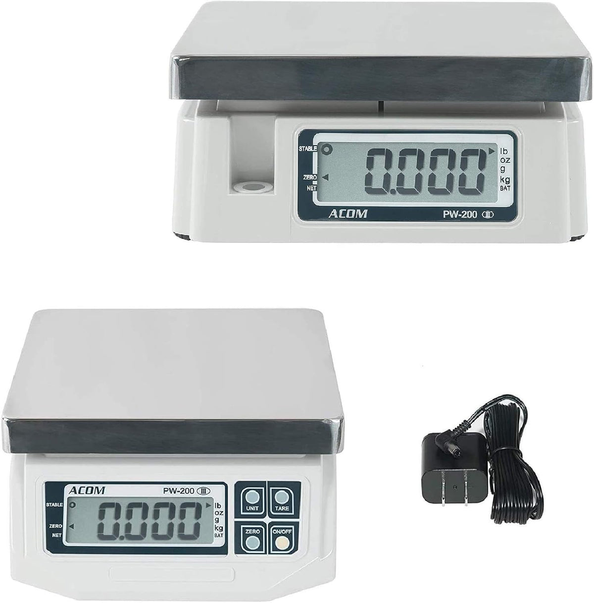 Digital Portion Control Scale, 15lb Capacity, 0.005lb Readability Y7665