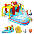 Inflatable Water Slide 7 in 1 Bounce House with Blower V447357