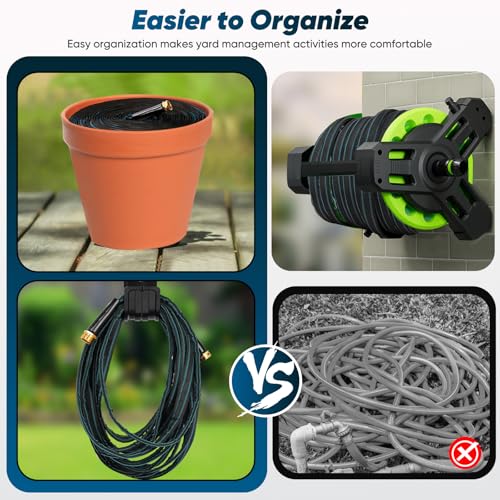 50ft Non-Expanding Flexible Garden Hose J1498