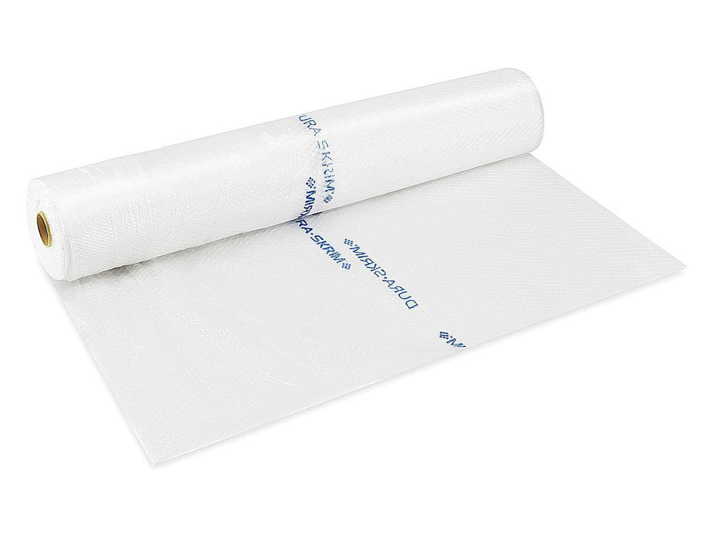 Reinforced Poly Sheeting - 6 mil, 12' x 100', Clear C4521