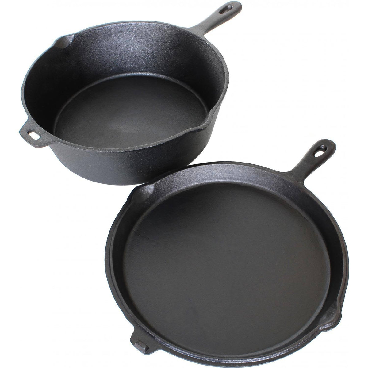 6-Quart Seasoned Cast Iron Combo Cooker B70713
