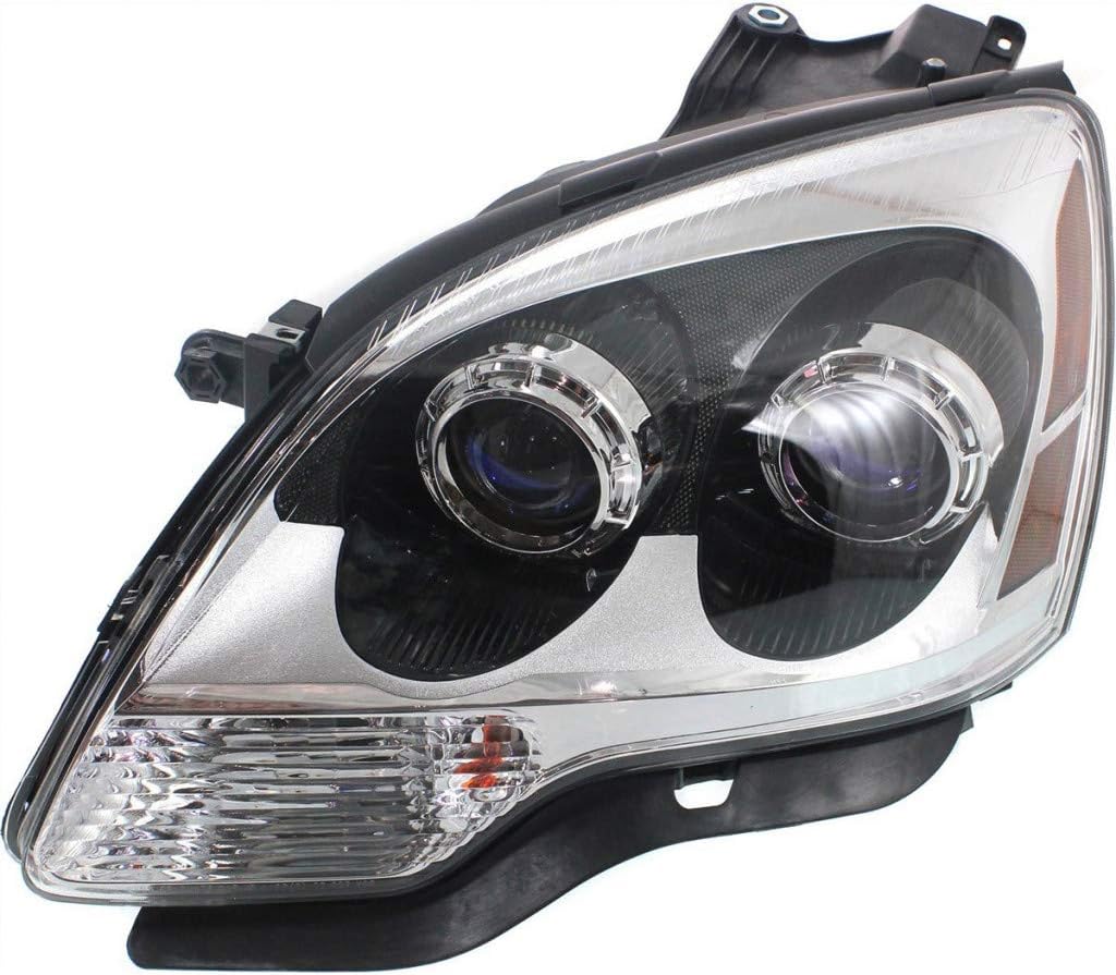 Headlight Assembly for GMC Acadia 2007 2008 Driver Side Halogen T7128