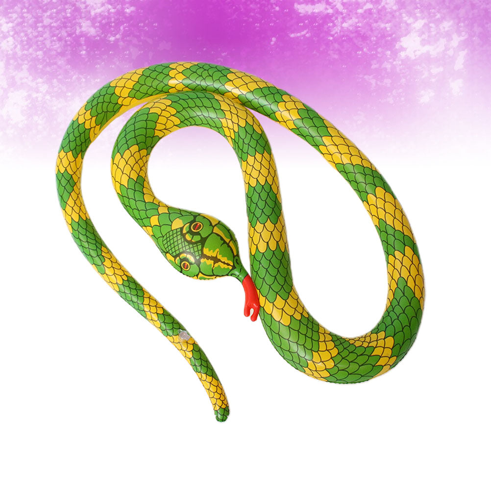 Inflatable Snake Model Toy O6360
