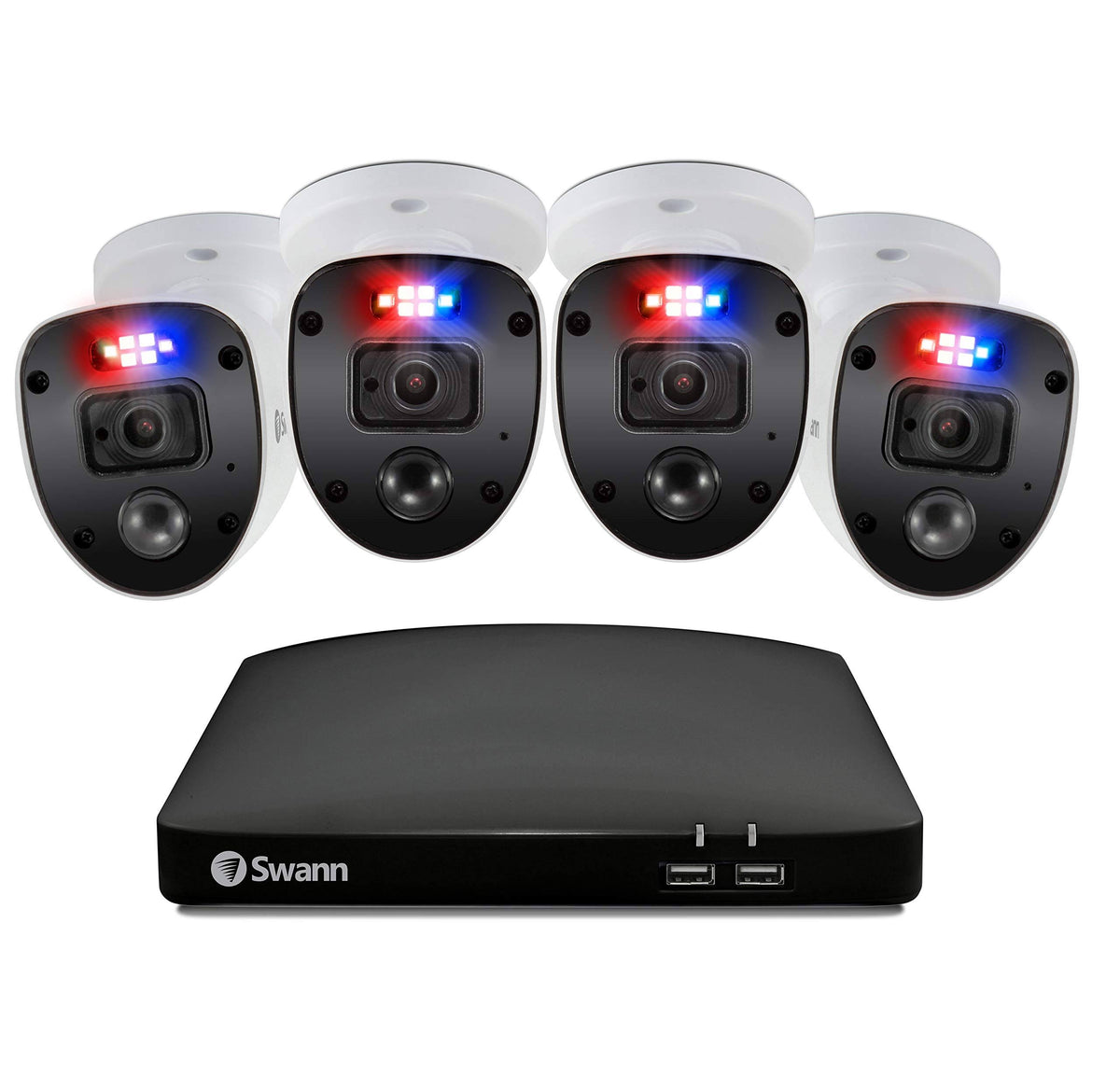 8 Channel 1080p Full HD 1TB HDD DVR Security CCTV Kit with 4 Bullet Cameras K6782