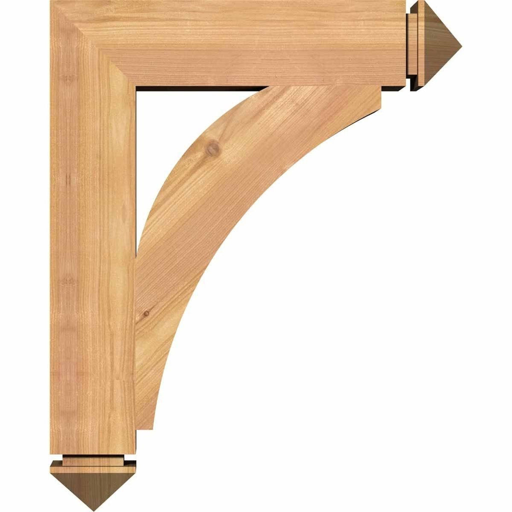 Western Red Cedar Smooth Bracket Z873208