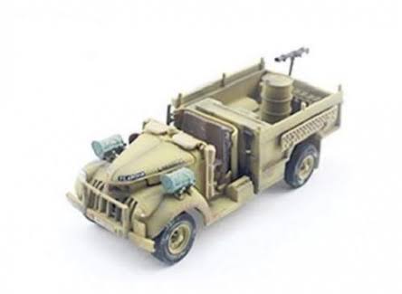 1:72 British Chevrolet WB 30 cwt 4x2 Long Range Desert Group Patrol Truck Sand Camouflage C165583