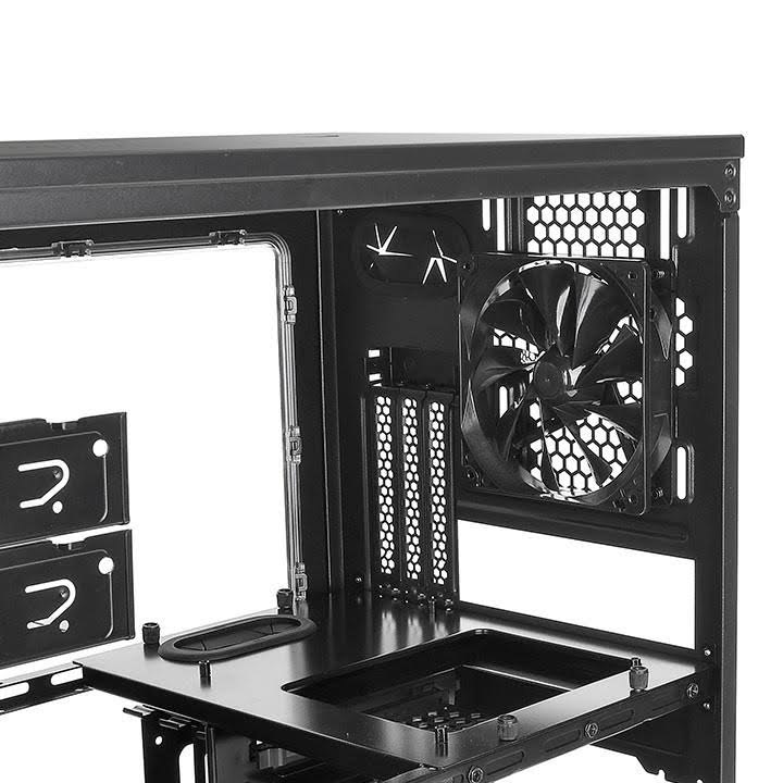 Black ITX Cube Chassis V7776