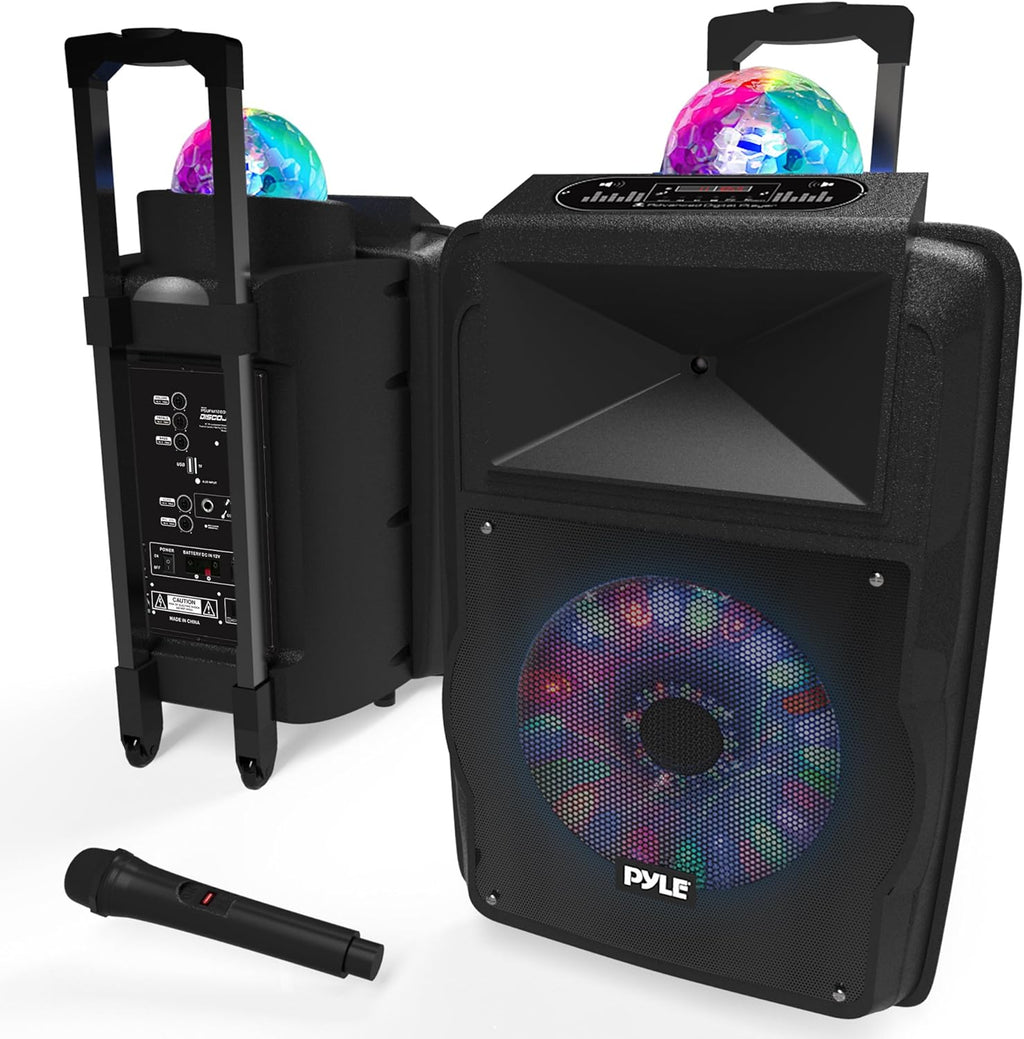 700 W Battery Powered Bluetooth PA Speaker with Microphone I710