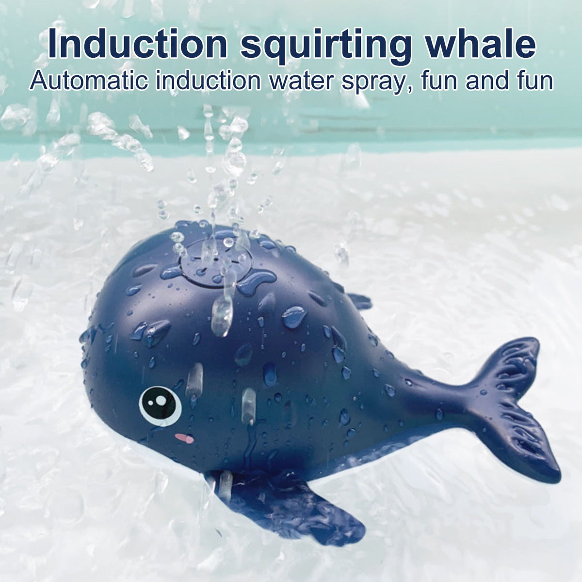 Electric Spout Whale Toy U91988