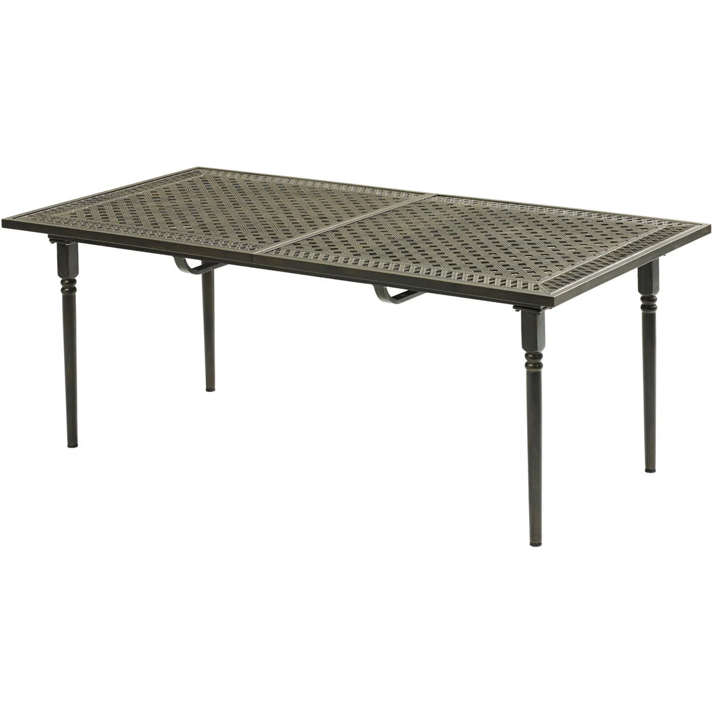 7-Piece Dining Set with Expandable Table and 6 Swivel Rockers H873