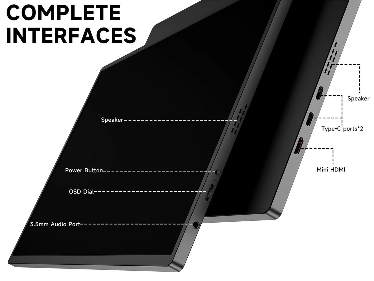 16" 120Hz Portable Gaming Monitor V9597