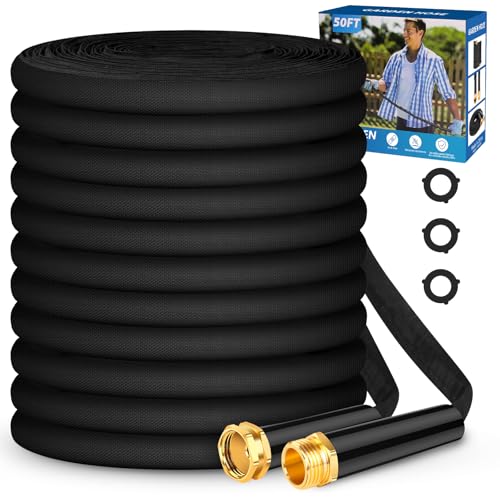 50ft Non-Expanding Flexible Garden Hose J1498