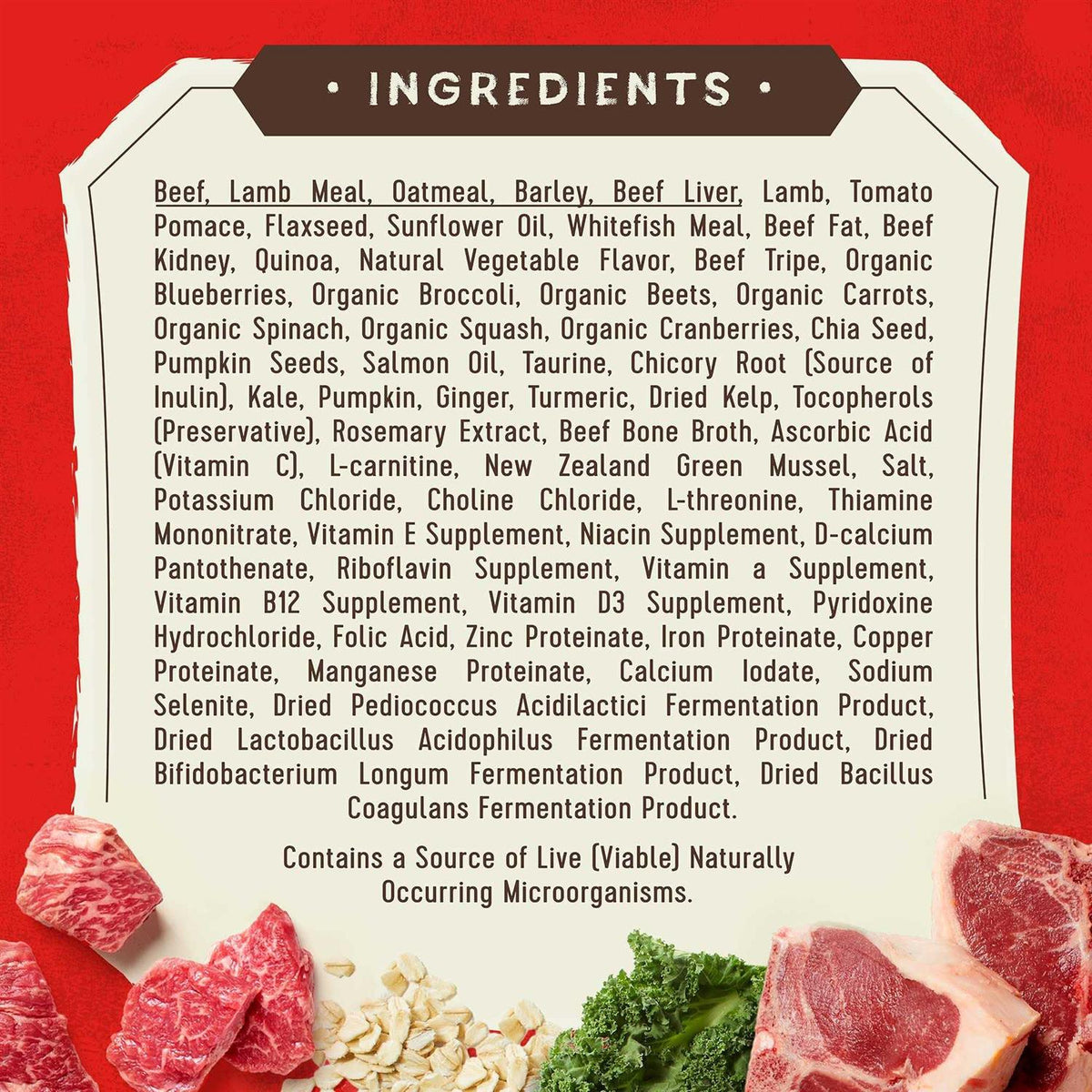 Grass-Fed Beef M71697