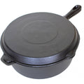 6-Quart Seasoned Cast Iron Combo Cooker B70713