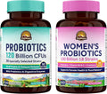Probiotic Bundle Pack of 2 120 Billion CFUs Shelf Stable F5765