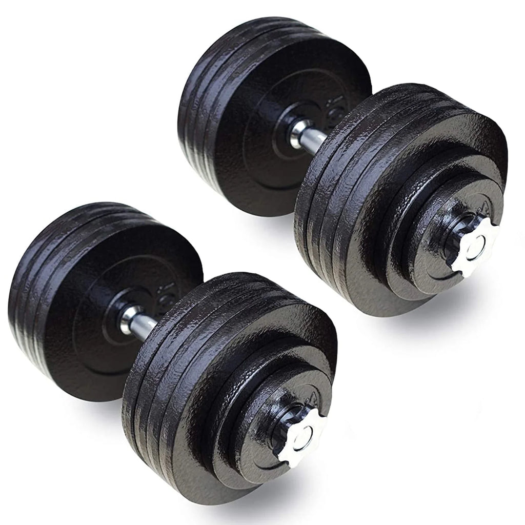 Adjustable Cast Iron Dumbbells Set N158042