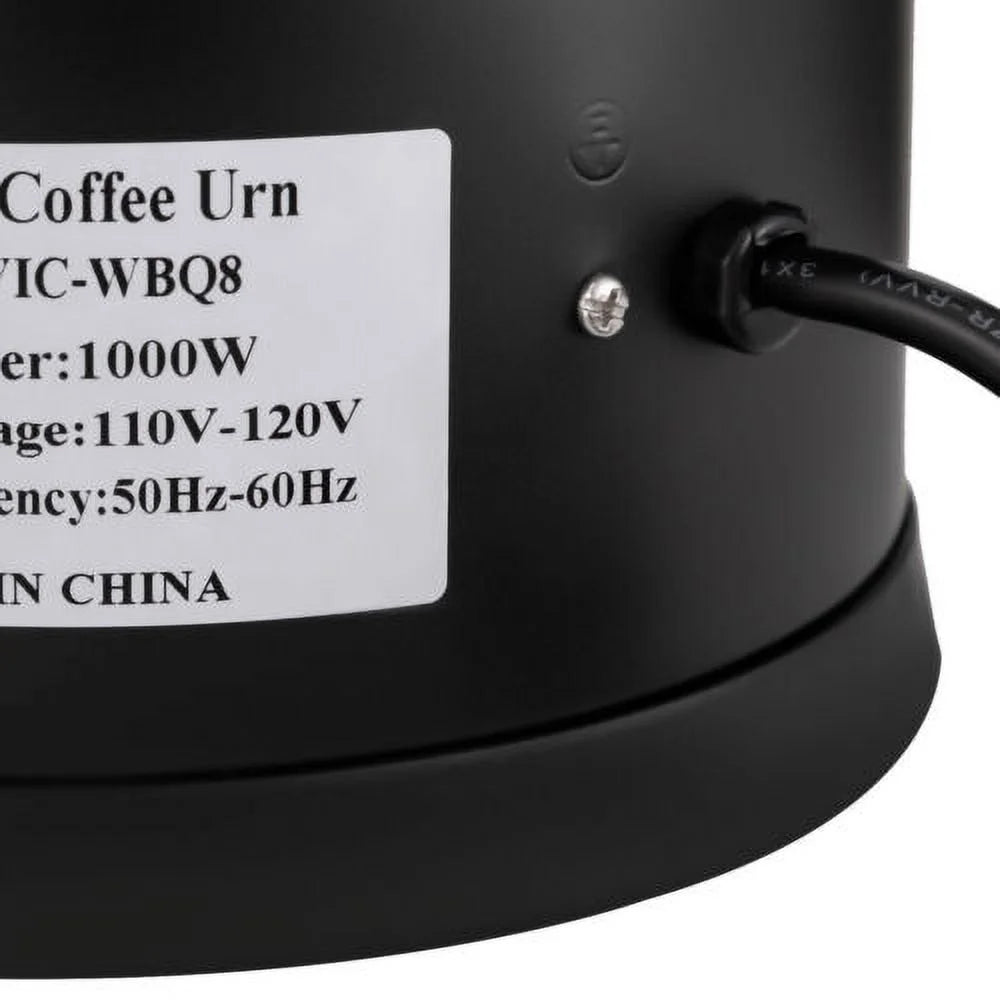 1000W 8 Liter Stainless Steel Electric Tea Urn M799650