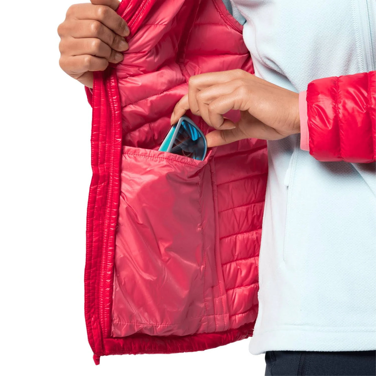 Clear Red Jacket Y2496