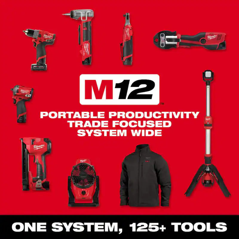 12V Cordless Drill Driver Impact Driver Combo Kit with Rotary Tool R2151