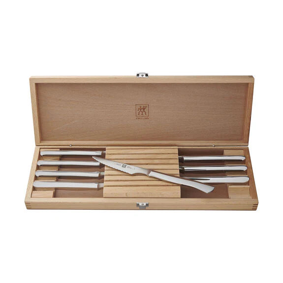 8pc Stainless Steel Serrated Steak Knife Set A1050